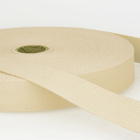 SANGLE COTON Beige-30mm