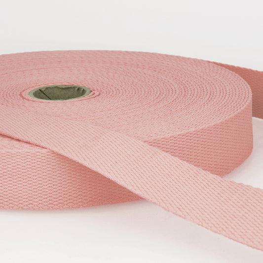 SANGLE COTON Rose-30mm