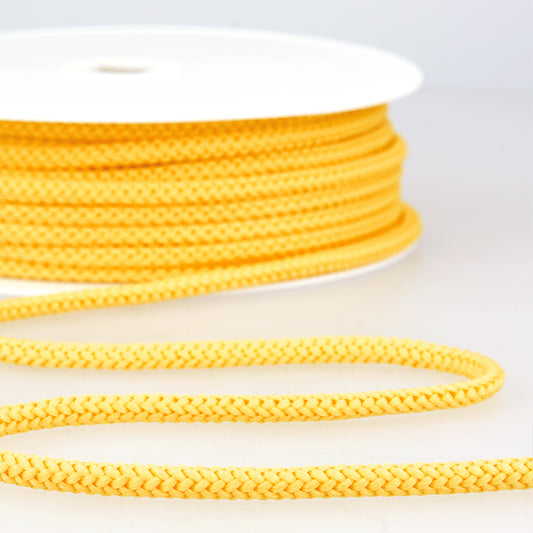 CORDON TRESSE Orange clair-4.5mm