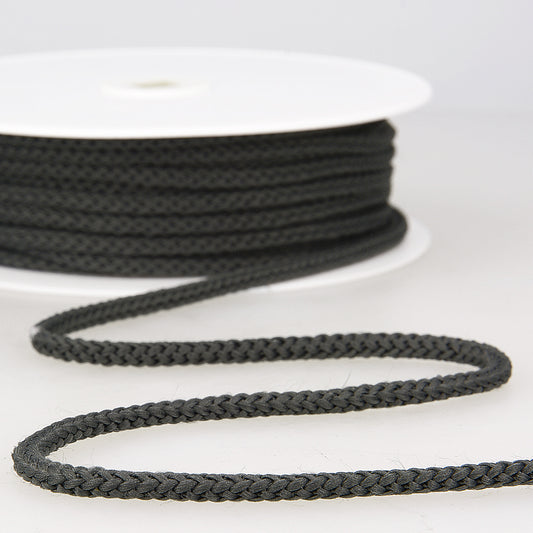 CORDON TRESSE Gris Anthracite-4.5mm