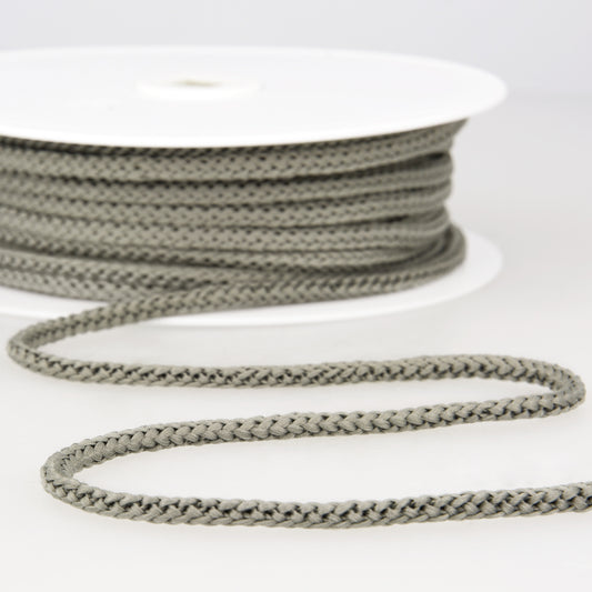 CORDON TRESSE Gris-4.5mm