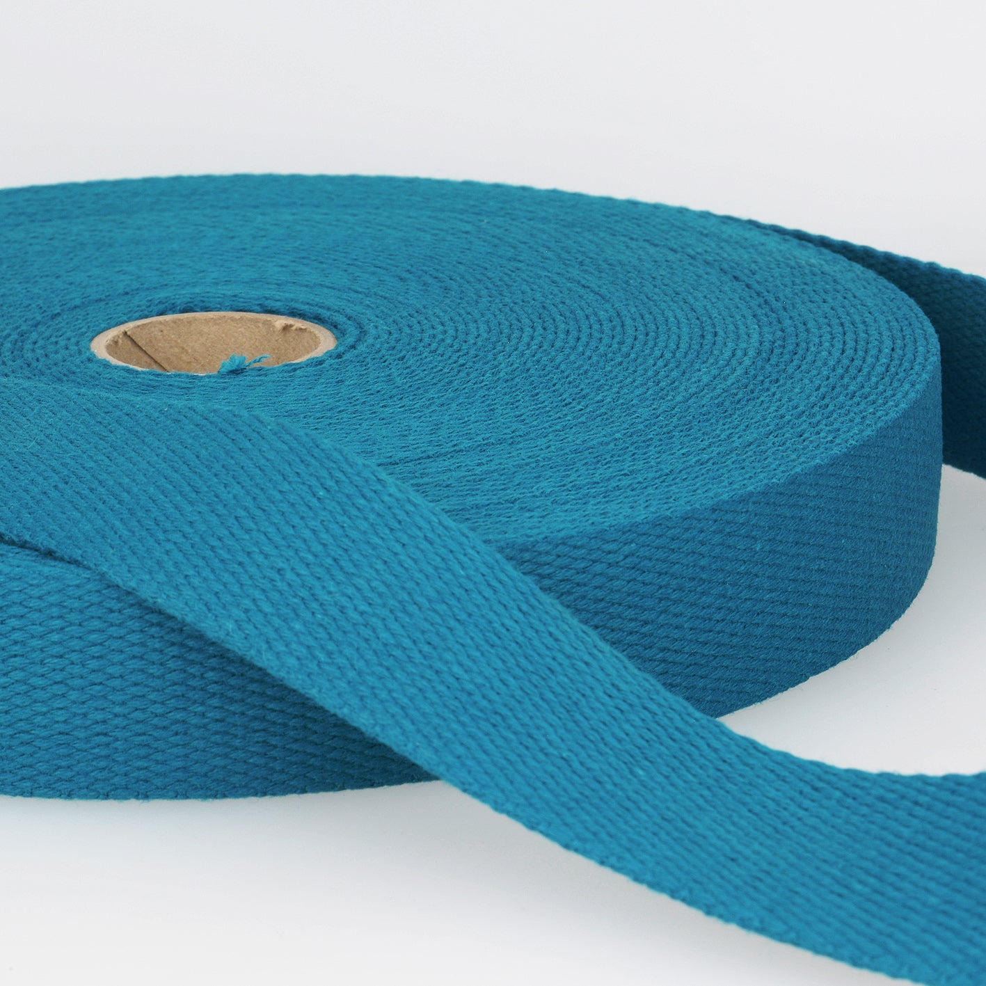SANGLE COTON Bleu carnard-30mm