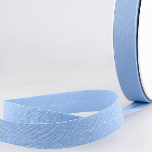 BIAIS uni bleu clair-27mm