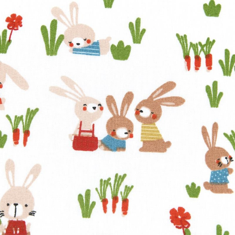 COTON MOTIF imprimé lapin