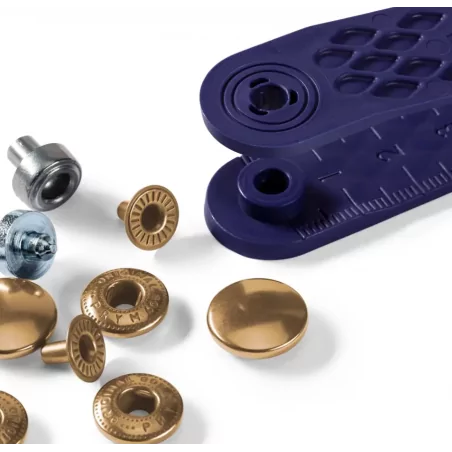 PRESSION METAL Or 15mm
