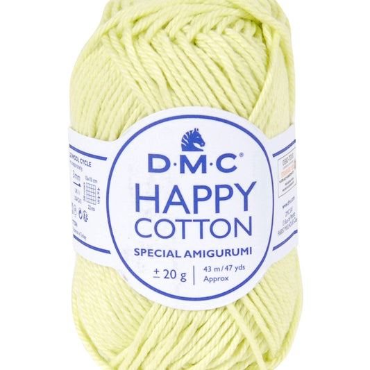 HAPPY COTTON DMC Jaune Clair-778