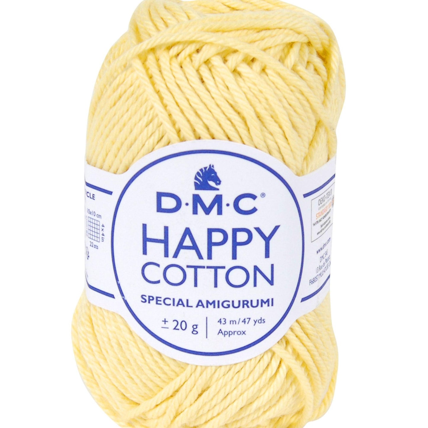 HAPPY COTTON DMC Jaune Clair-787