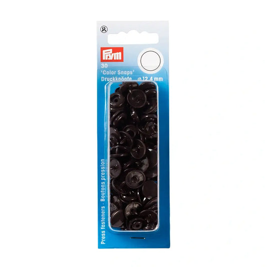 PRESSION PLASTIQUE SNAP Marron Foncé-393106