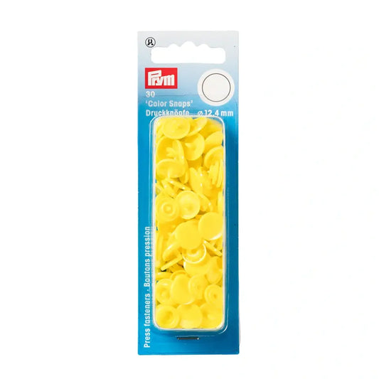 PRESSION PLASTIQUE SNAP Jaune-393107