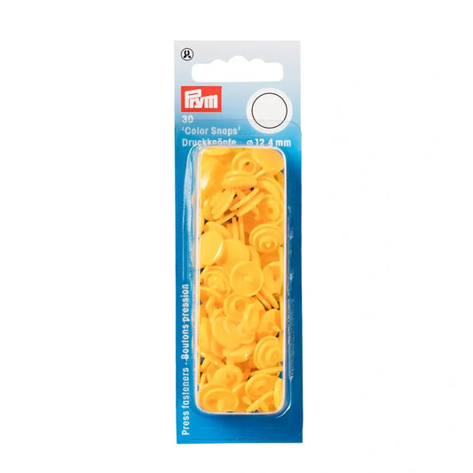 PRESSION PLASTIQUE SNAP Jaune-393110