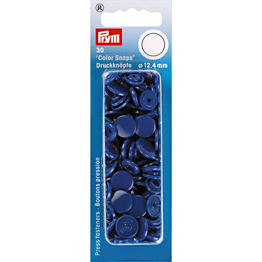 PRESSION PLASTIQUE SNAP Bleu Royal-393116