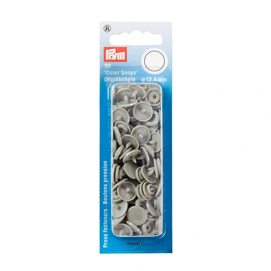 PRESSION PLASTIQUE SNAP Gris Perle-393124