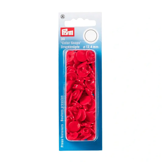 PRESSION PLASTIQUE SNAP Rouge-393138