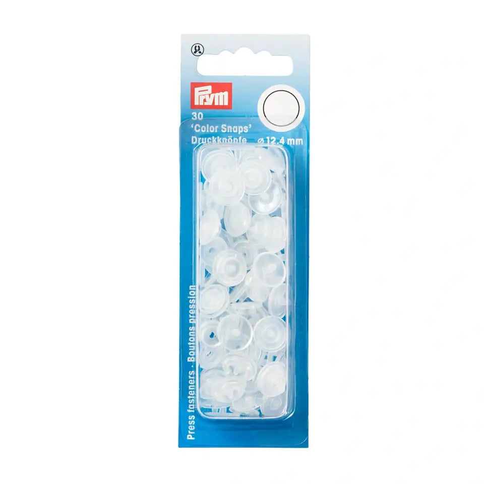 PRESSION PLASTIQUE SNAP Transparent brillant-393199