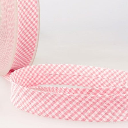 BIAIS IMPRIME Vichy Rose-20 cm