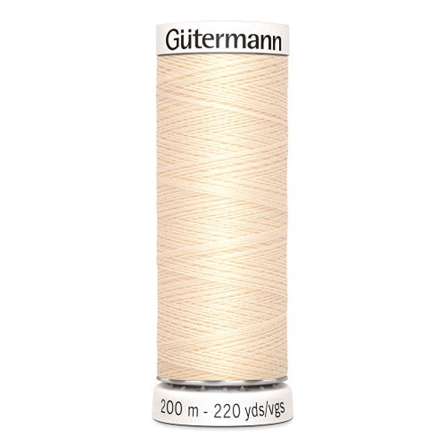 FIL POLYESTER GUTERMANN 200m écru-414