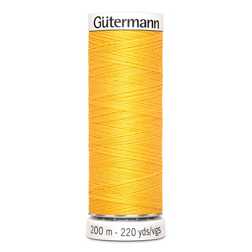 FIL POLYESTER GUTERMANN 200m jaune-417