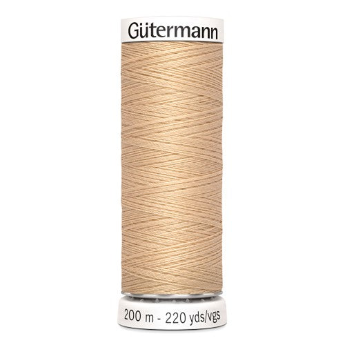FIL POLYESTER GUTERMANN 200m beige-421