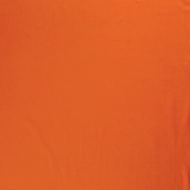 JERSEY DE COTON UNI orange