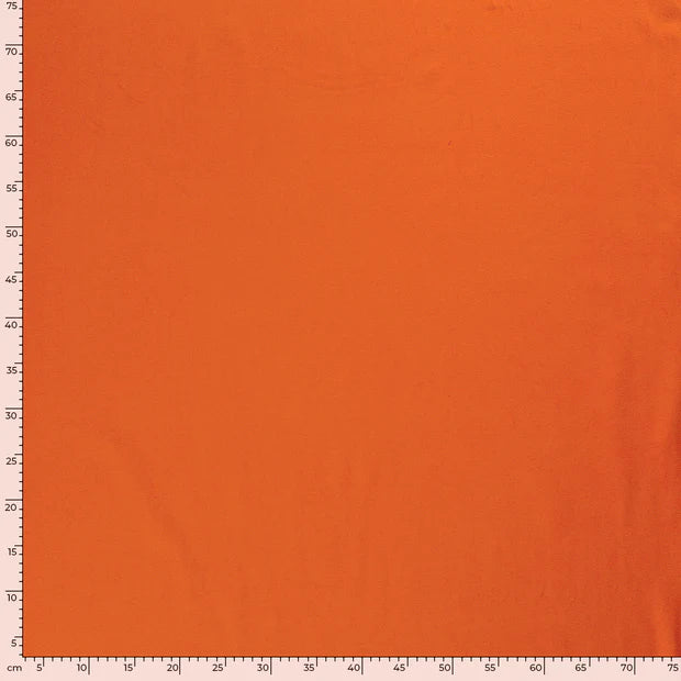 JERSEY DE COTON UNI orange