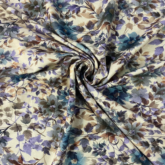 JERSEY VISCOSE IMPRIME fleurs