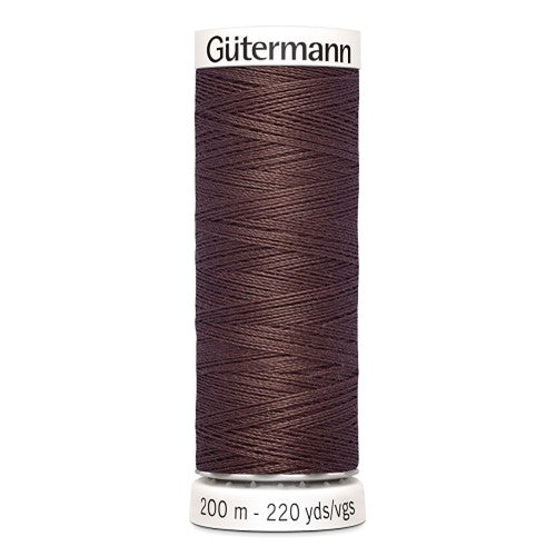 FIL POLYESTER GUTERMANN 200m marron-446