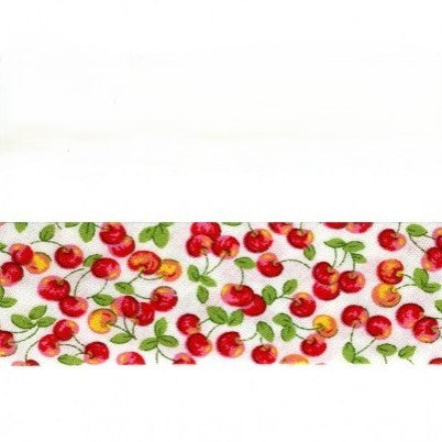 BIAIS IMPRIME Cerise-20 cm