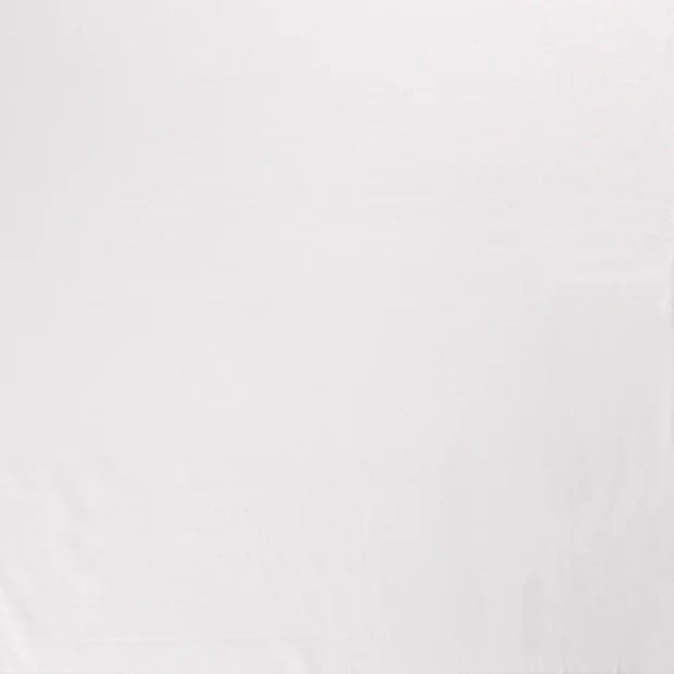 JERSEY DE COTON UNI blanc