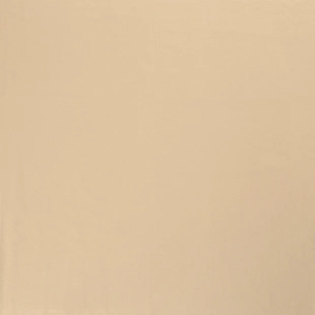 JERSEY DE COTON UNI beige