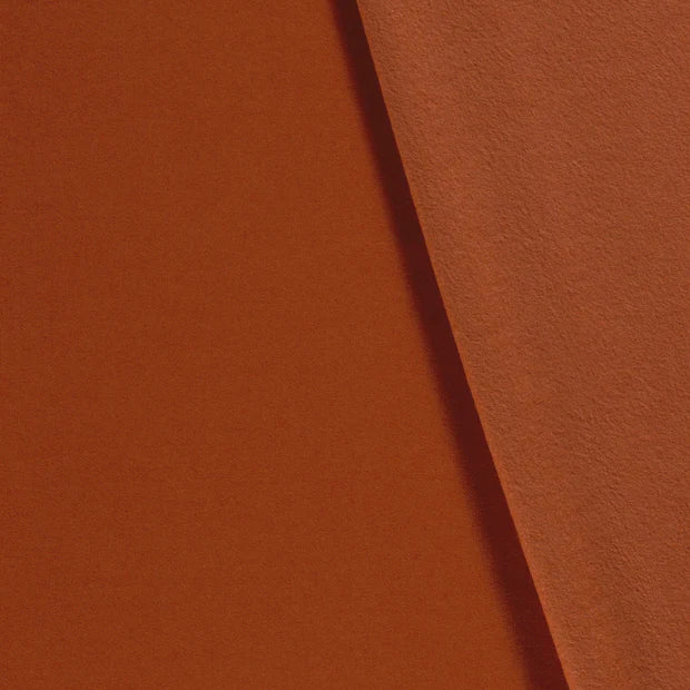 SWEAT GRATTE terracotta