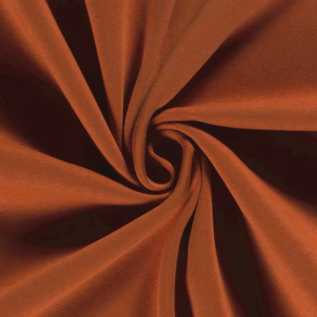 SWEAT GRATTE terracotta