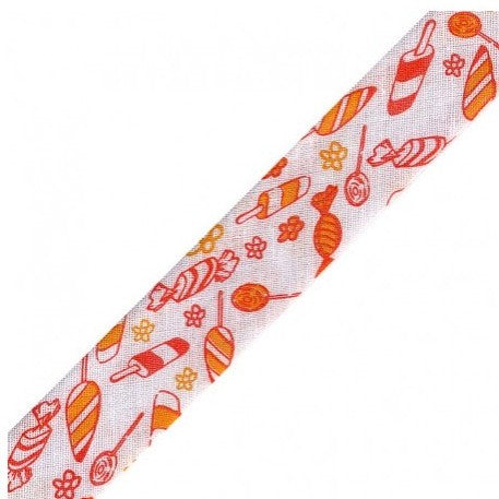 BIAIS IMPRIME Bonbons Orange-20 cm