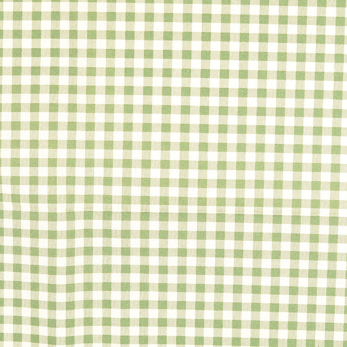 COTON IMPRIME Vichy Vert Clair