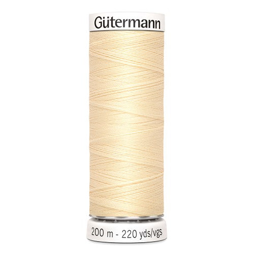 FIL POLYESTER GUTERMANN 200m écru-610