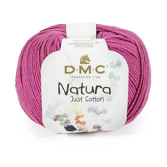 COTON NATURA DMC Rose cerise-62