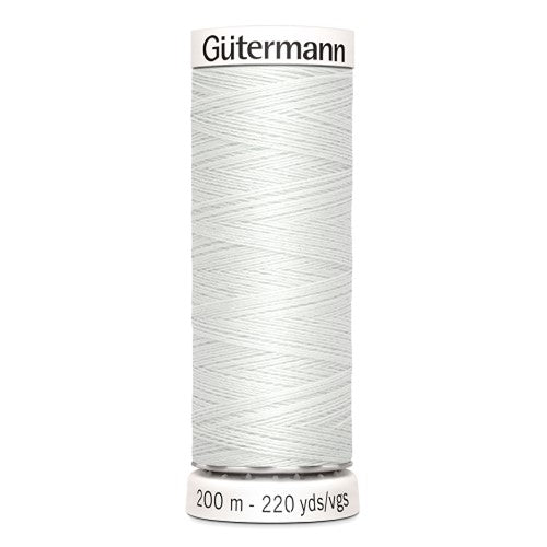 FIL POLYESTER GUTERMANN 200m blanc cassé-643