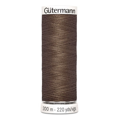 FIL POLYESTER GUTERMANN 200m marron-672