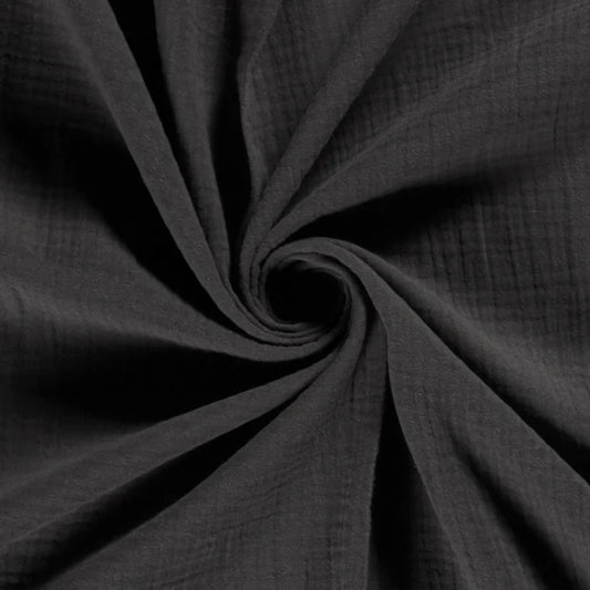 DOUBLE GAZE UNIE Gris Foncé