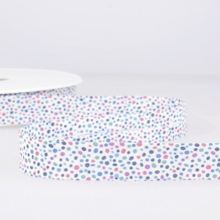 BIAIS IMPRIME Confettis Bleu-20 cm