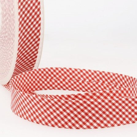 BIAIS IMPRIME Vichy Rouge-20 cm