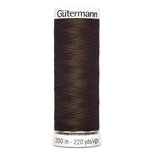 FIL POLYESTER GUTERMANN 200m marron-817