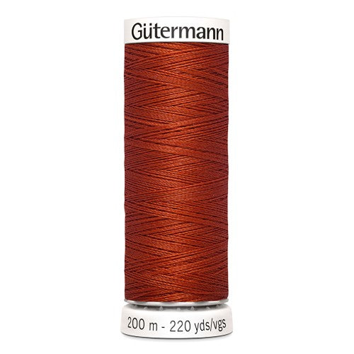 FIL POLYESTER GUTERMANN 200m orange terracotta-837