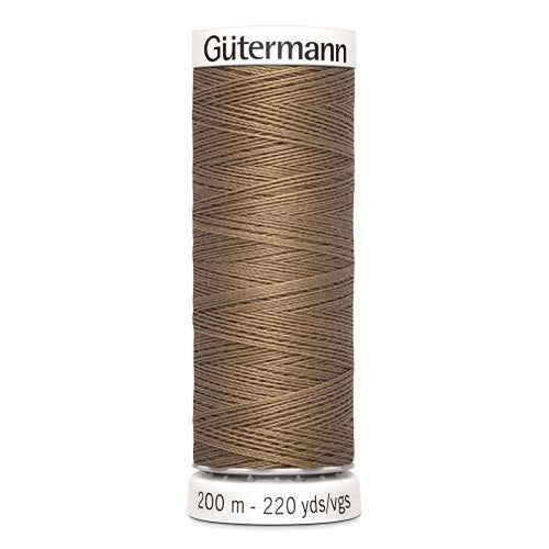 FIL POLYESTER GUTERMANN 200m marron taupe-850
