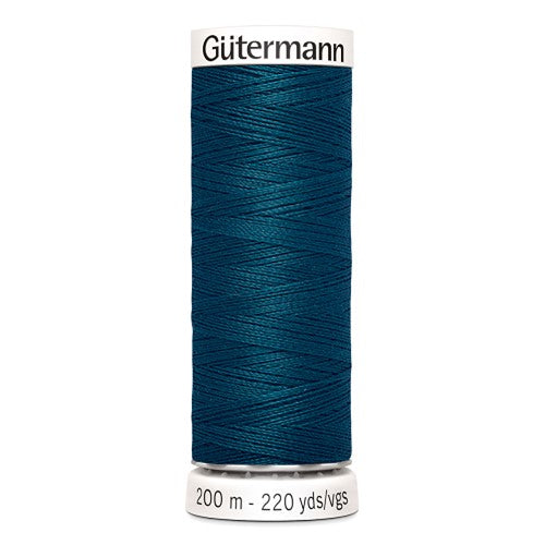 FIL POLYESTER GUTERMANN 200m bleu canard-870