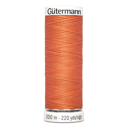 FIL POLYESTER GUTERMANN 200m orange saumon-895