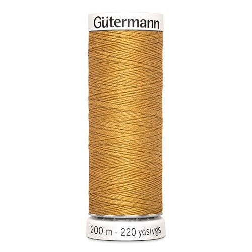FIL POLYESTER GUTERMANN 200m jaune moutarde-968