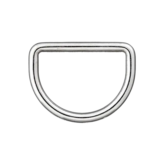 DEMI LUNE METAL Argent 40mm