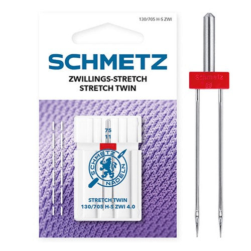 AIGUILLE A MACHINE A COUDRE Double Stretch 4/75
