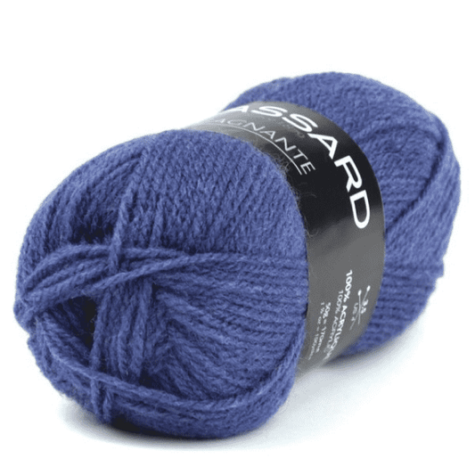 LAINE GAGNANTE PLASSARD Bleu gris-889