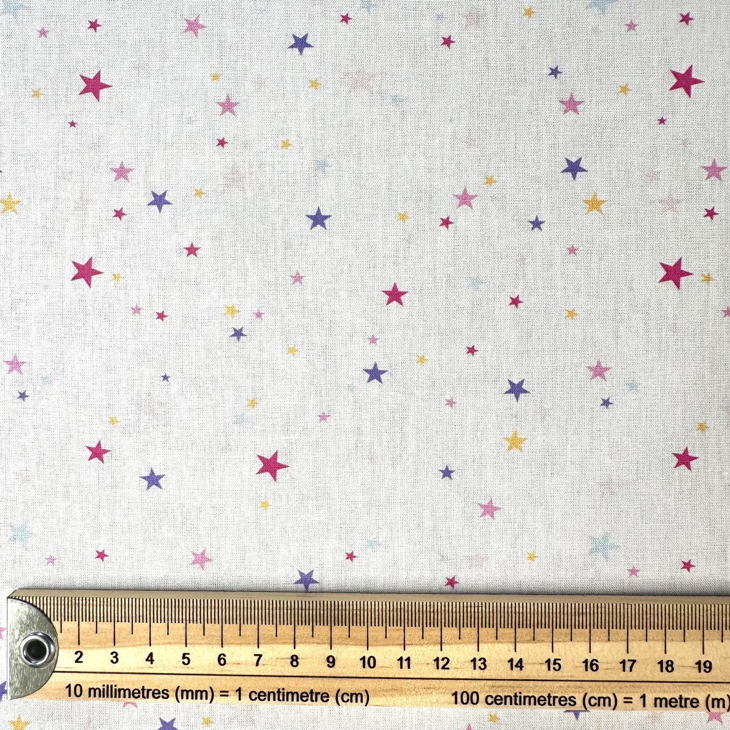 COTON IMPRIME étoile